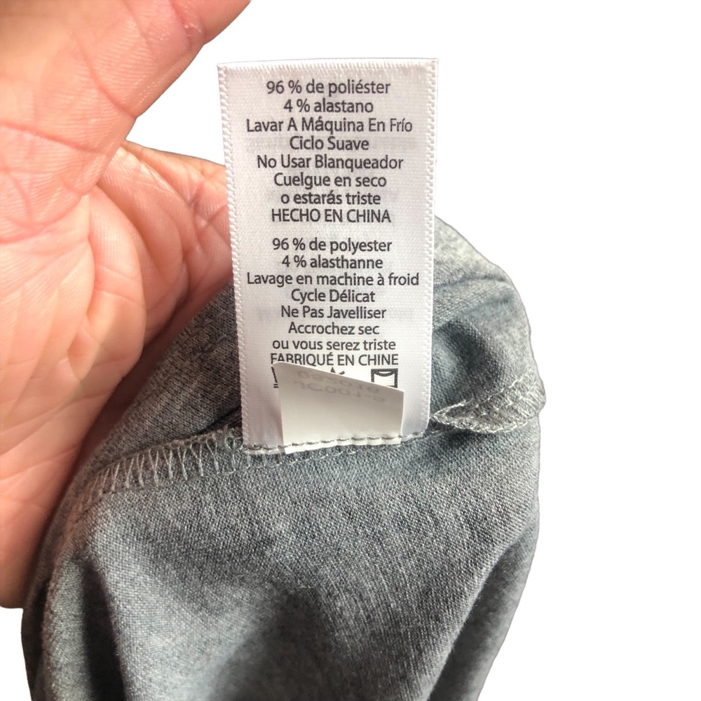 Lularoe Gray Irma T-Shirt NWT size Small - Picture 9 of 10